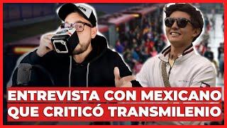 Entrevista con el mexicano que se hizo viral en Colombia