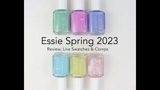 Essie Feel the Fizzle Spring 2023 Collection: Review, Live Swatches and Comparisons