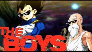 VEGETA AND MASTER ROSHI |THE BOYS MEME Goku thug life moment Goku funny moments #goku #theboysmeme