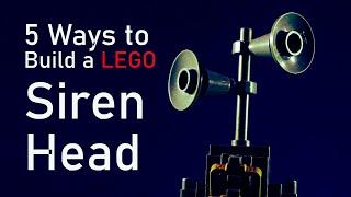 5 Ways to Build a Lego Siren Head