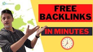 Free Backlinks  How To Get Free Backlinks In Minutes