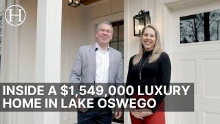 Inside a $1,549,900 Luxury Home In Lake Oswego Oregon | Lake Oswego Real Estate