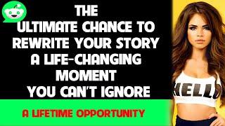 The Ultimate Chance to Rewrite Your Story: A Life-Changing Moment You Can’t Ignore