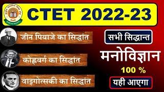  सभी सिद्धान्त एक वीडियो में | बाप वीडियो | Ctet exam all cdp topic | पियाजे कोहलवर्ग वाइगोत्सकी