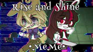 [FNAF] Rise and Shine (Meme) || ft. Vanny & Glitchtrap || Gacha Club