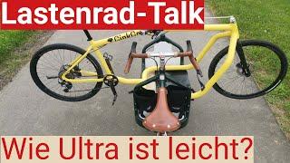 Mit 13,4 Kilo das leichteste Lastenrad der Welt? Götz und sein GinkGo-Bike