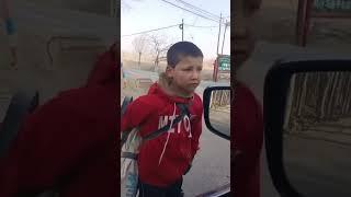 Uyghur life for children. No charcole for the winter so they need to do this for the family 