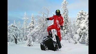 BRP Snowmobile in the summer on Finland!!!