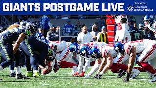 Giants Postgame Live: Giants vs. Seahawks Week 5 | Postgame Recap & Analysis