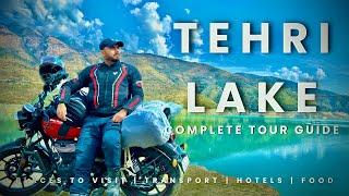 Mussoorie to tehri lake bike ride || उत्तराखंड की सबसे खूबसूरत झील || best peaceful place near delhi