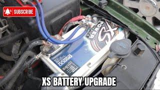 BIG 3 UPGRADE XS BATTERY ON MY TRUCK / TITTY PANELS | DAGMLOWLIFE