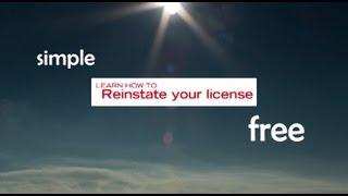 DOL's FREE & Simple Reinstatement App