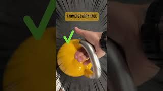 Hyrox Farmers Carry HACK You Need! #shorts