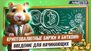 Академия Хомяка: Криптобиржи и Биткоин. Введение для новичков.