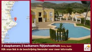 3 slaapkamers 2 badkamers Rijtjeshoekhuis te Koop in Denia, Spain