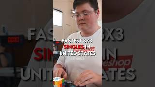 Fastest Rubik’s Cube Singles in United States!