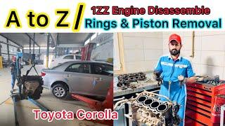 (A to Z)1ZZ engine removal and disassembly