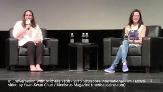 In Conversation With: Michelle Yeoh - 2015 Singapore International Film Festival - Meniscus Magazine