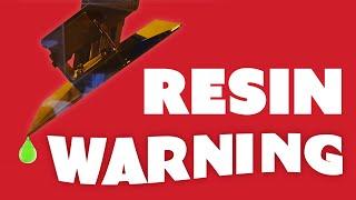 Warning when printing with resin | SHOCKING RESULT