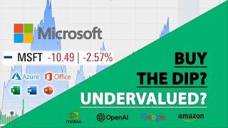 Is Microsoft Stock Undervalued? Time to Buy the Dip?