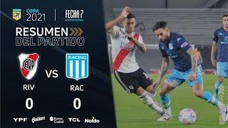 Copa De La Liga | Fecha 7 | resumen de River - Racing