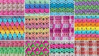 STITCHORAMA by NAZTAZIA Review of CROCHET STITCHES