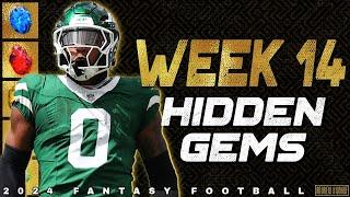 Week 14 Hidden Gems - 2024 Fantasy Football