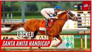 LOCKED wins the G1 Santa Anita Handicap