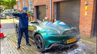 Meet the Man who Cleans London’s MOST EXCLUSIVE Cars