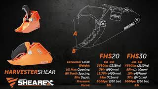 Shearex Harvester Shear - Available Now!