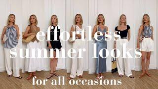 EFFORTLESS SUMMER OUTFIT IDEAS FOR ALL OCCASIONS | SUMMER LOOKS 2024