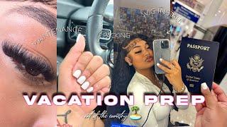 PREP w me to go out the COUNTRY️| maintenance vlog ,wig install, packing + more