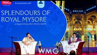 Historic Evening with Dr. Vikram Sampath | Splendours of Royal Mysore | WMG Group