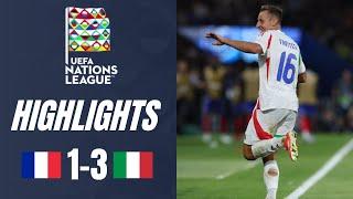 France vs Italy 1-3 Highlights UEFA Nations League 2024-25