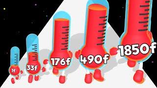 HEAT RUNNER 3D - Level Up Thermometer (Freeplay, ASMR)