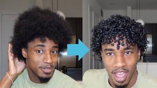 Watch Me Turn My Fro To Curls + Life Update