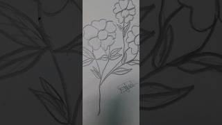 #_shorts Yuvraj Art  How to Drawing a flower easy way #viral #trending #art 