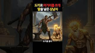 아빠 머리에서 태어난 지혜의 여신 아테나