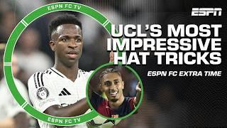 Who had the more impressive hat trick: Vinicius Jr. or Raphinha?  | ESPN FC Extra Time