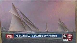 Local man's paintings scam the art world