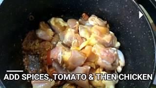 Best Chicken Saag Recipe in 2 Minutes