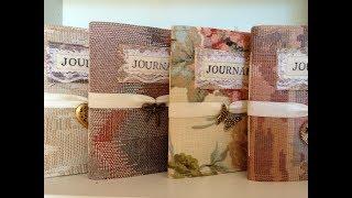 Fabric Pocket Journals Flip through | Mini Junk Journals