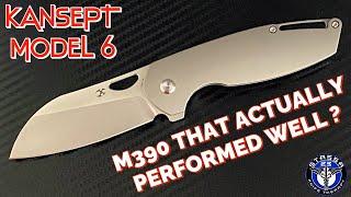 KANSEPT KNIVES MODEL 6 FOLDING KNIFE / FULL REVIEW & TESTING