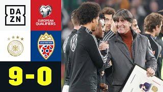 Torfestival bei Löw-Abschied: Deutschland - Liechtenstein 9:0 | UEFA European Qualifiers | DAZN