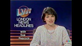 LWT adverts & Sue Peacock in-vision London News Headlines 15th September 1984 1 of 5