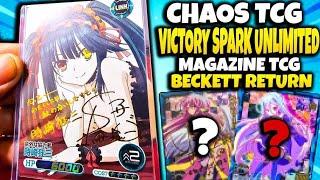 My First Beckett return!!! bgs victory spark chaos tcg Fiveqross