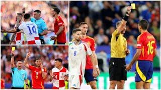 Rodri shown second yellow card for breaking rule in Spain vs Italy at Euro 2024