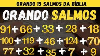 ORANDO OS SALMOS 70-91-66- 33- 9- 119- 18- 7- 28- 77- 32- 35-18-100-124 ORAÇÃO PODEREOSA