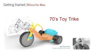 Getting Started with Rhino for Mac 70's toy trike