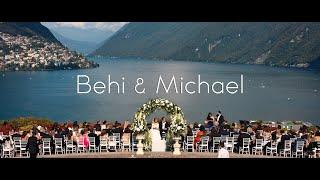 Trailer Behi & Michael | Wedding at Villa Principe Leopoldo in Lugano, Switzerland.